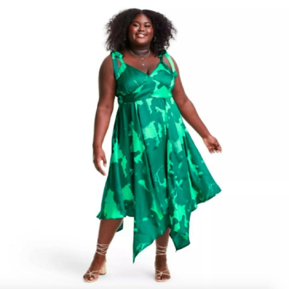 NWT Alexis for Target plus size green dress